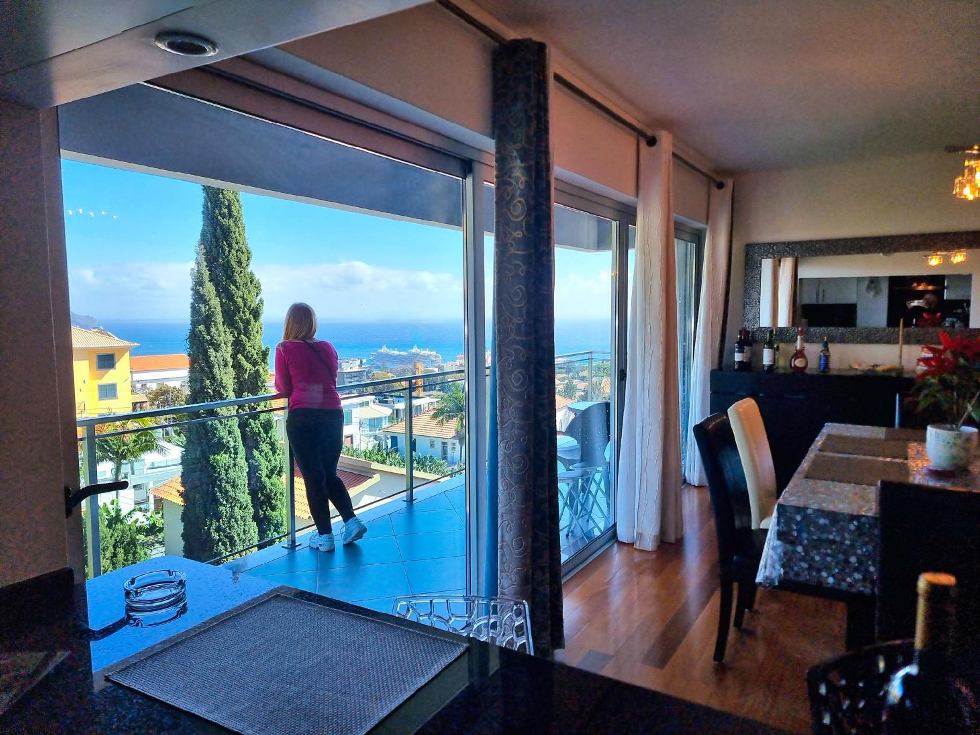 Panoramic Sunrise And Sunset Views, 5 Min From Funchal, Perfect Getaway For Travelers Apartment ภายนอก รูปภาพ
