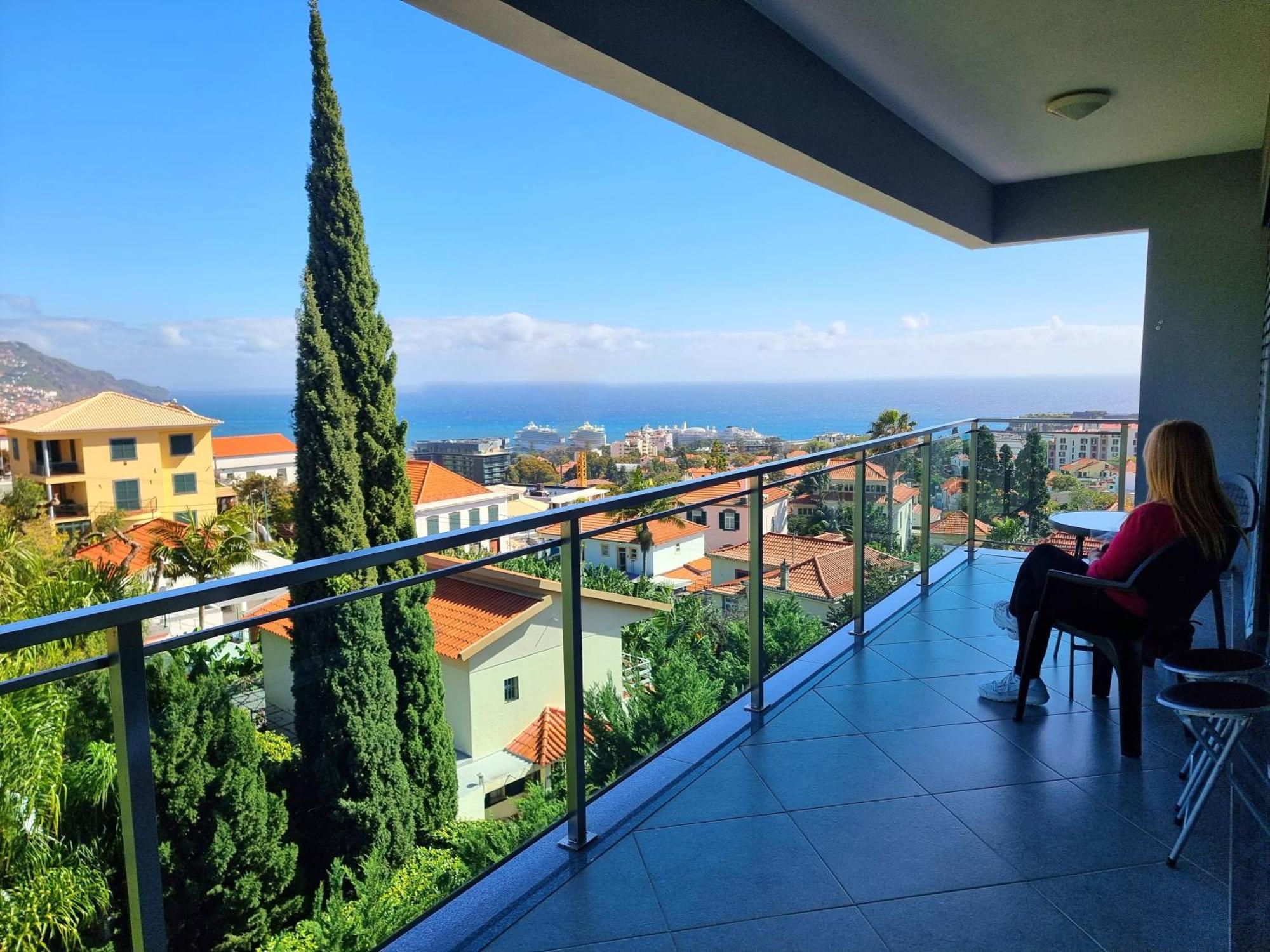 Panoramic Sunrise And Sunset Views, 5 Min From Funchal, Perfect Getaway For Travelers Apartment ภายนอก รูปภาพ