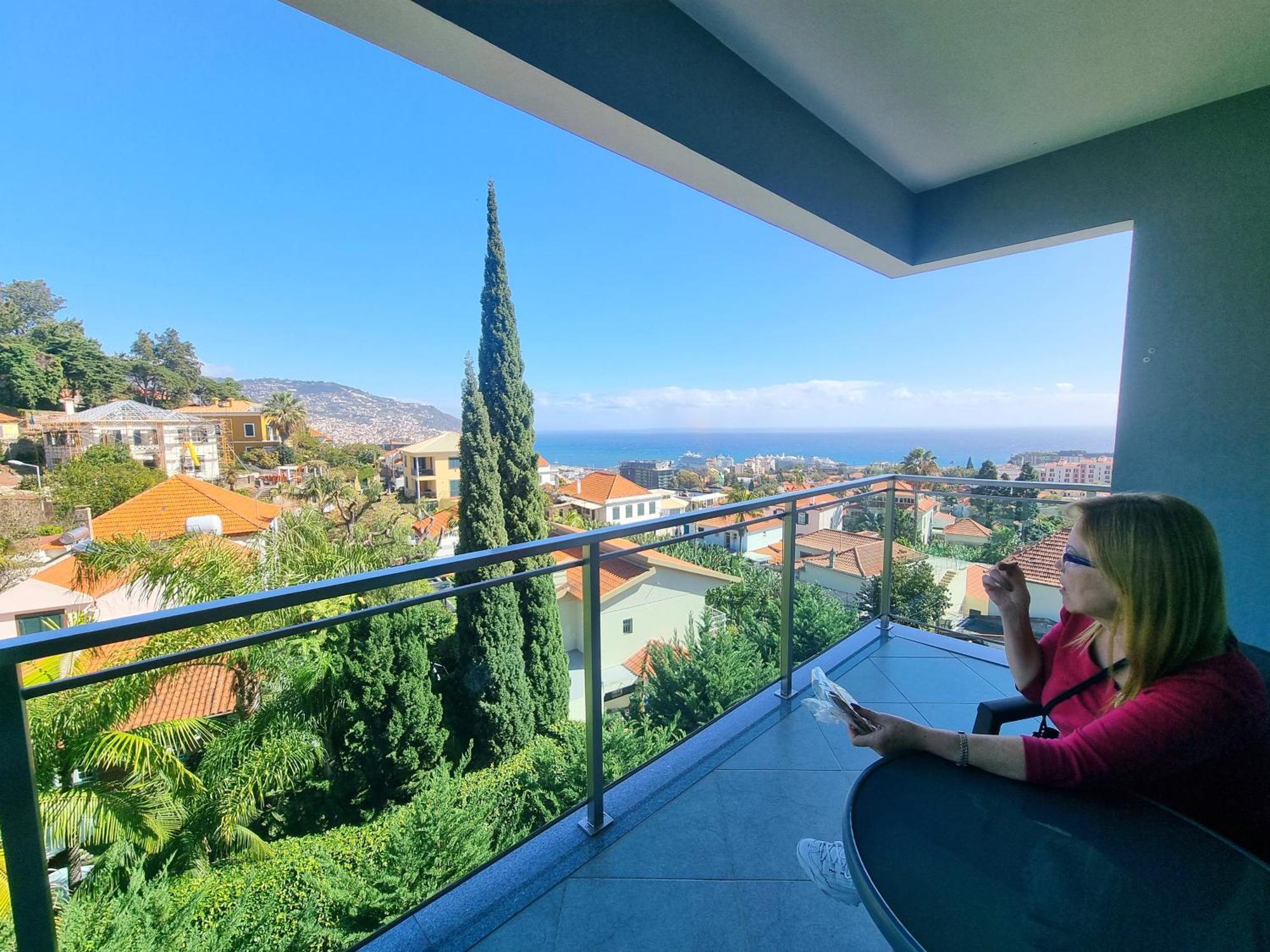 Panoramic Sunrise And Sunset Views, 5 Min From Funchal, Perfect Getaway For Travelers Apartment ภายนอก รูปภาพ