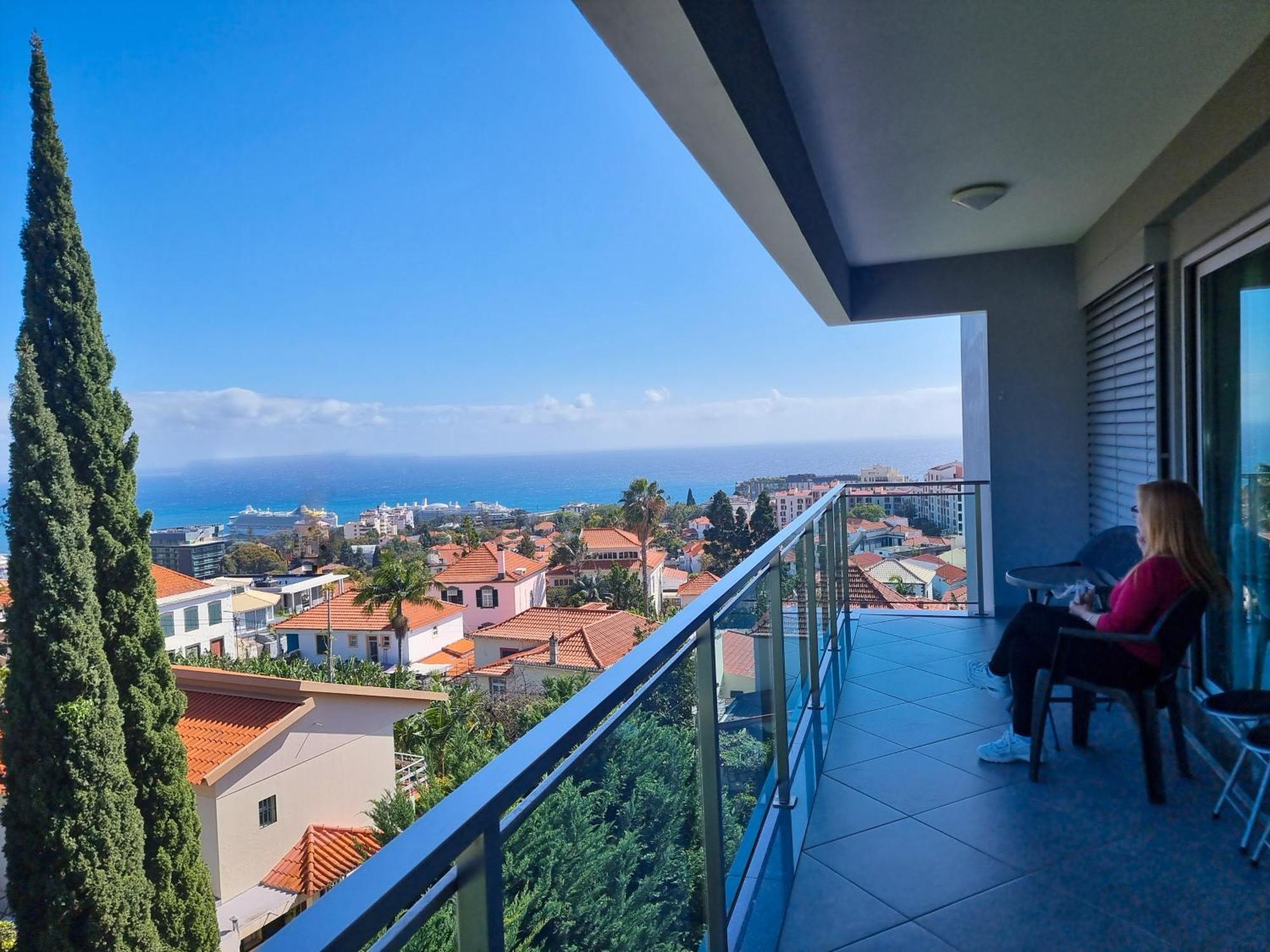 Panoramic Sunrise And Sunset Views, 5 Min From Funchal, Perfect Getaway For Travelers Apartment ภายนอก รูปภาพ
