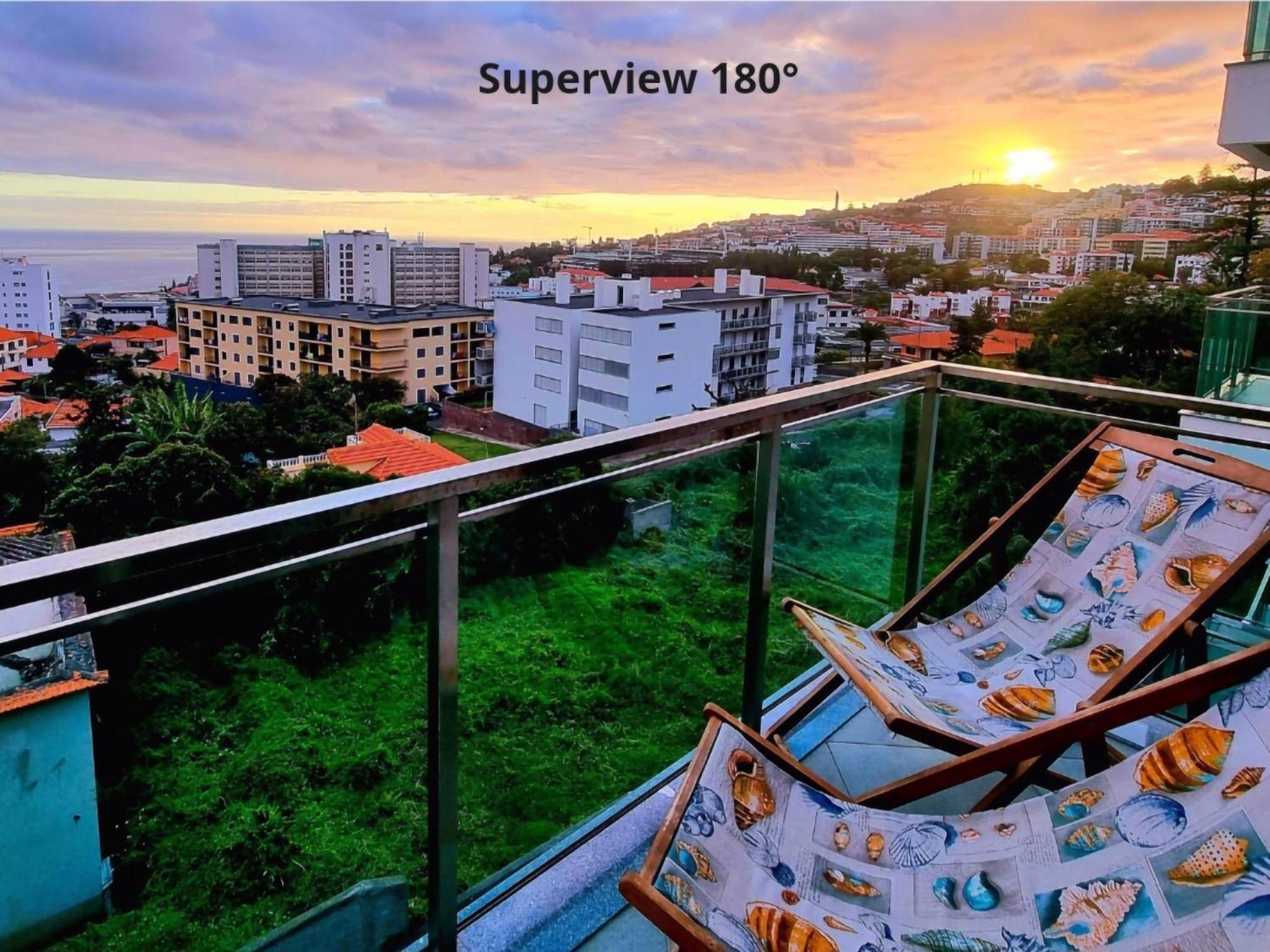 Panoramic Sunrise And Sunset Views, 5 Min From Funchal, Perfect Getaway For Travelers Apartment ภายนอก รูปภาพ