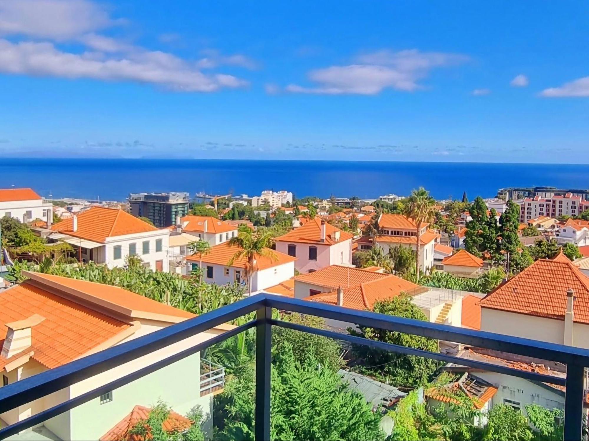Panoramic Sunrise And Sunset Views, 5 Min From Funchal, Perfect Getaway For Travelers Apartment ภายนอก รูปภาพ