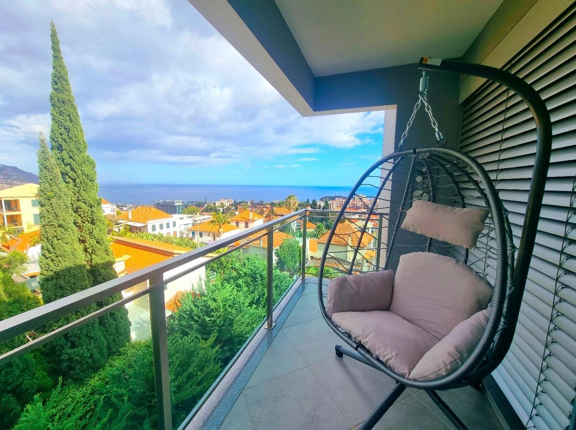 Panoramic Sunrise And Sunset Views, 5 Min From Funchal, Perfect Getaway For Travelers Apartment ภายนอก รูปภาพ