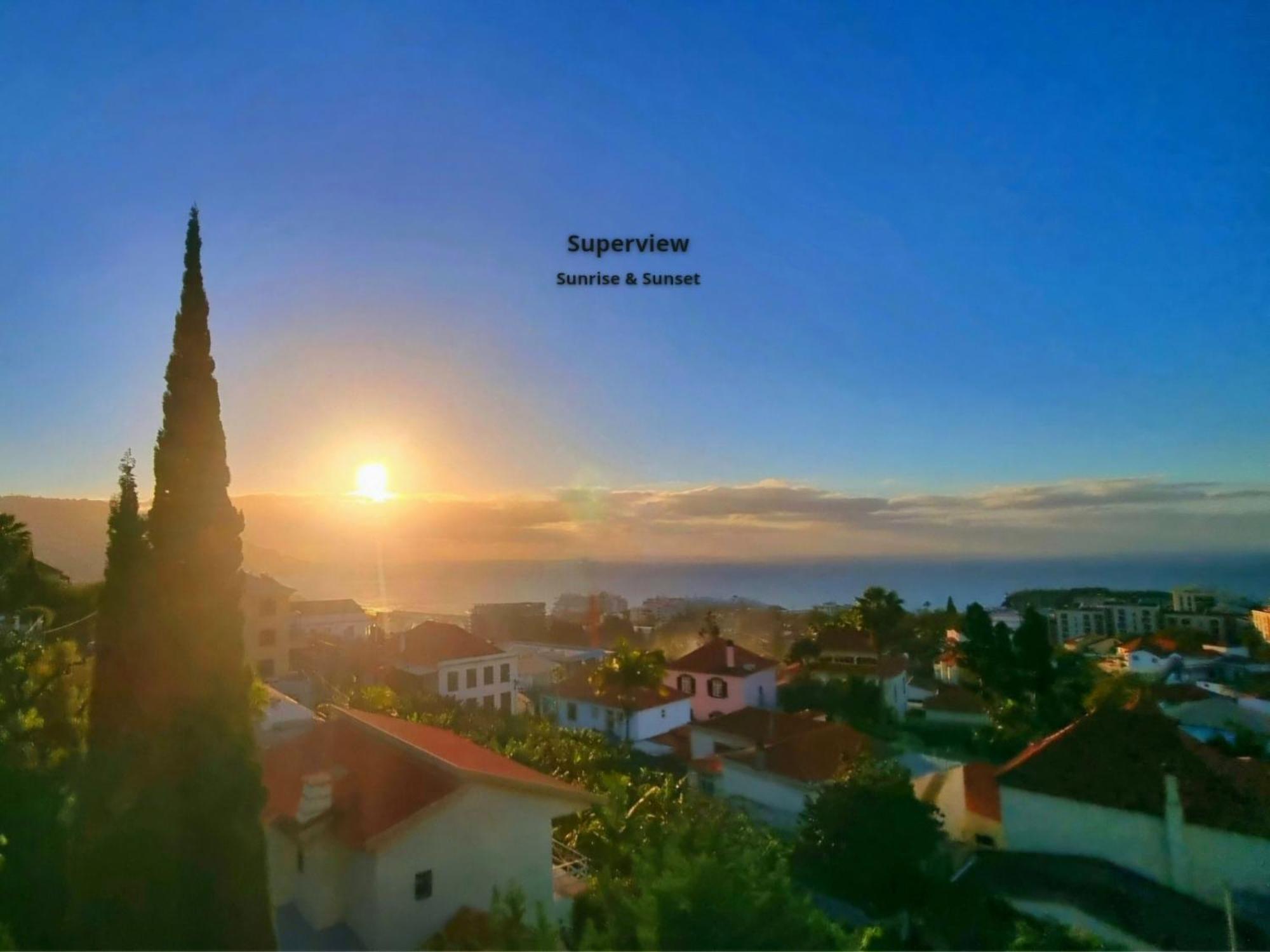 Panoramic Sunrise And Sunset Views, 5 Min From Funchal, Perfect Getaway For Travelers Apartment ภายนอก รูปภาพ